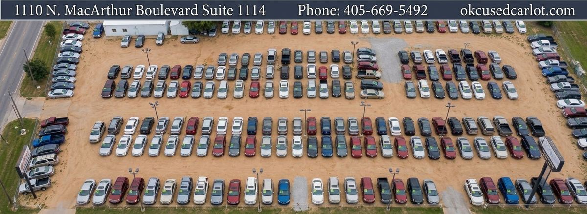 Aerial view of our lot at 1110 N MacArthur Blvd